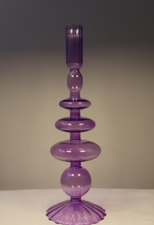 Candelabro Violeta–Modelo I