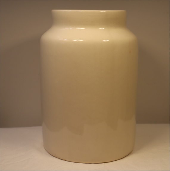 Florero Crudo Brillante