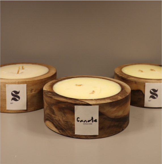 Candle Wood Small